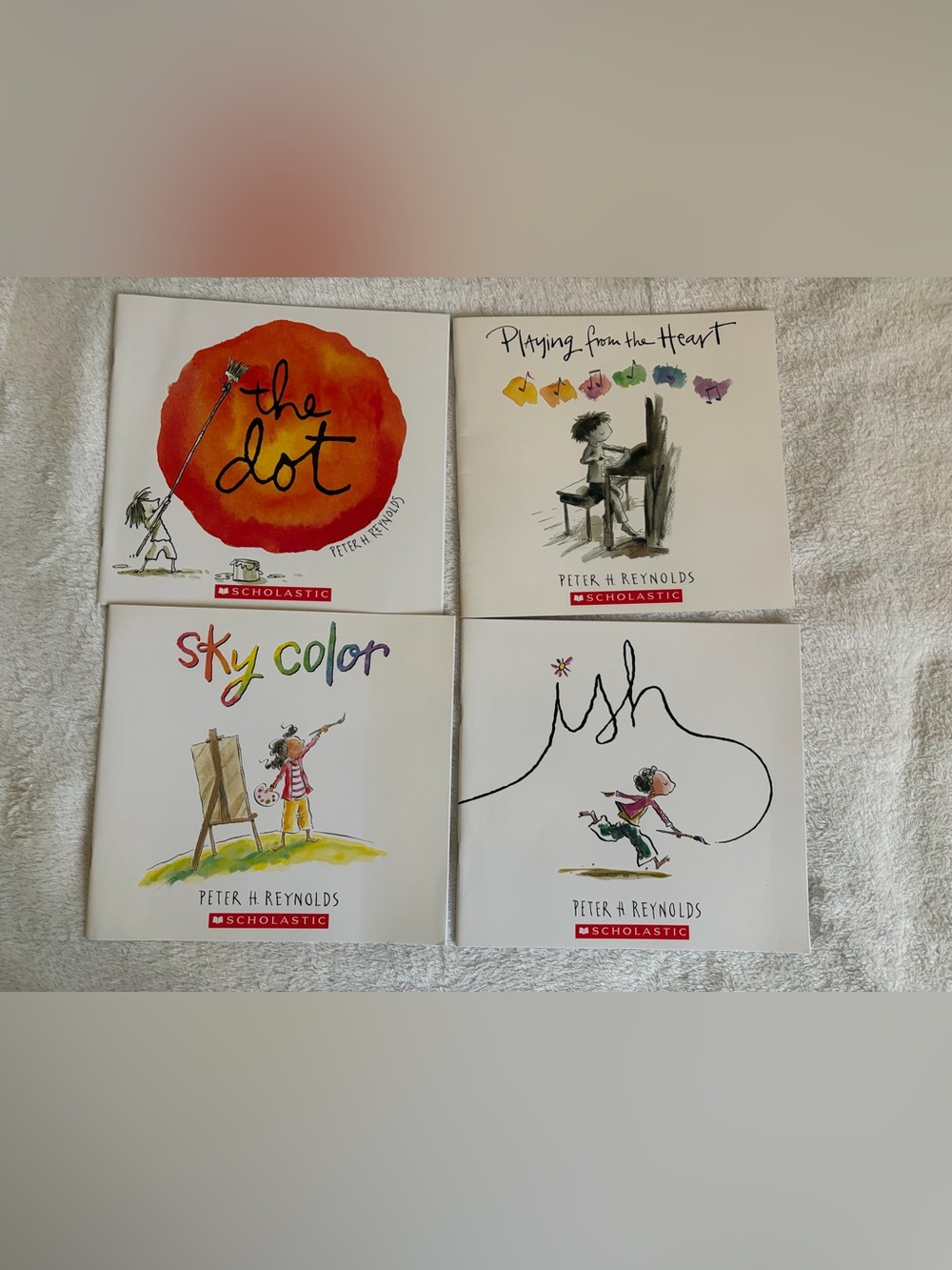 Scholastic Peter H. Reynolds Kids Book Set